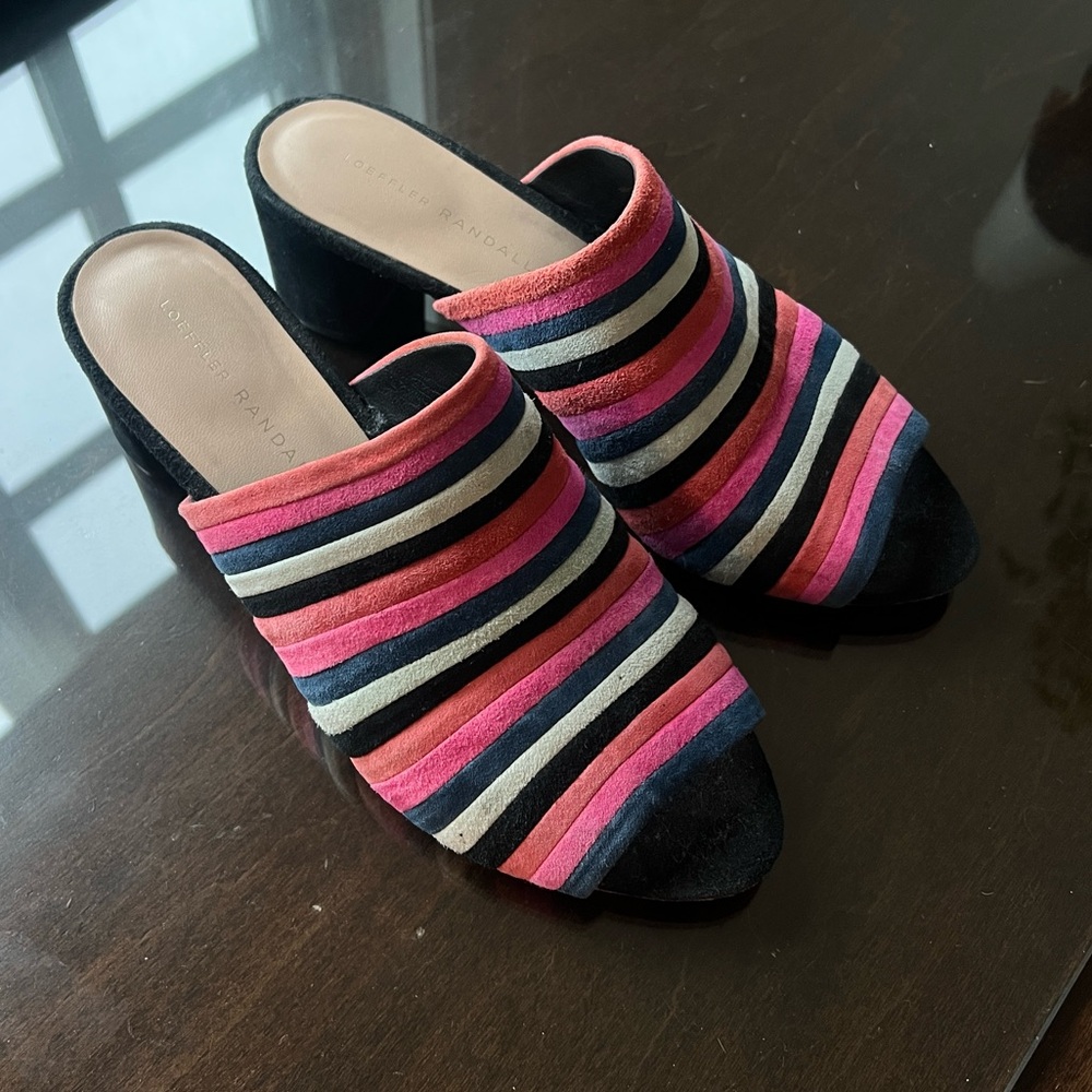 loeffler randall colourful mules